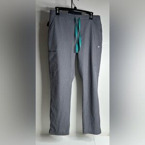 Figs Pants M Gray Yola Skinny Scrubs Regular TW2000R Womens.
